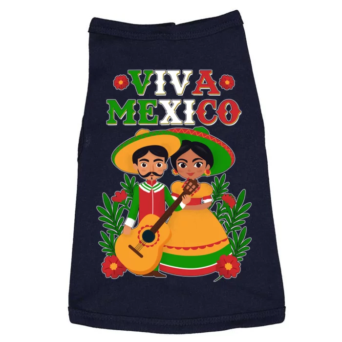 Viva Mexico Celebrate Mexican Independence Day Doggie Tank