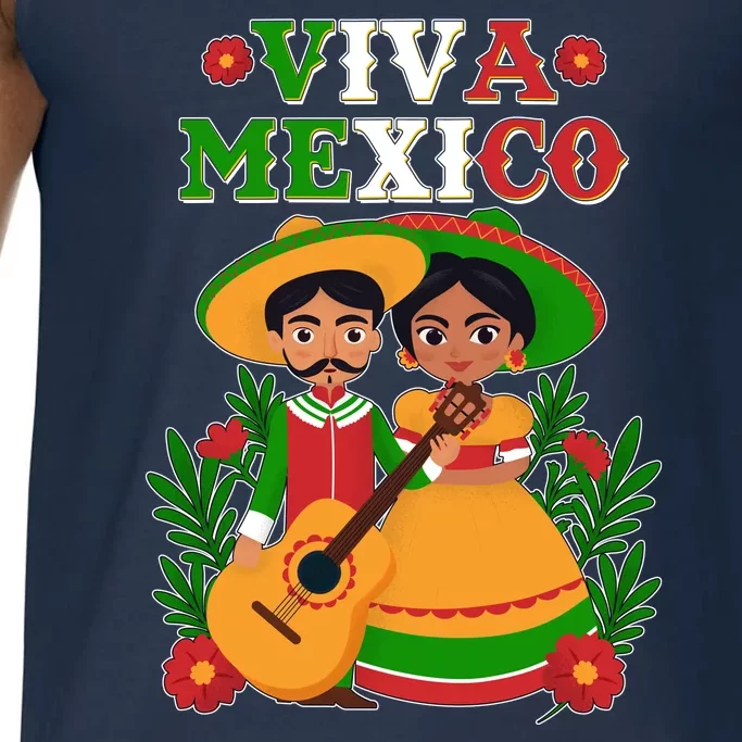 Viva Mexico Celebrate Mexican Independence Day Comfort Colors® Tank Top