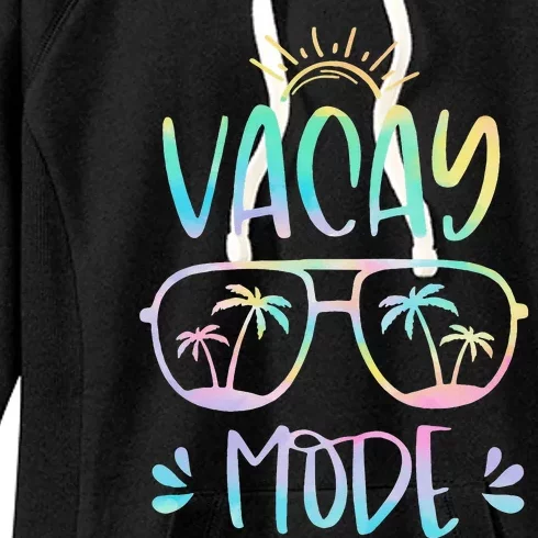 Vacay Mode Cute Vacation Summer Cruise Getaway Holiday Women's Fleece Hoodie