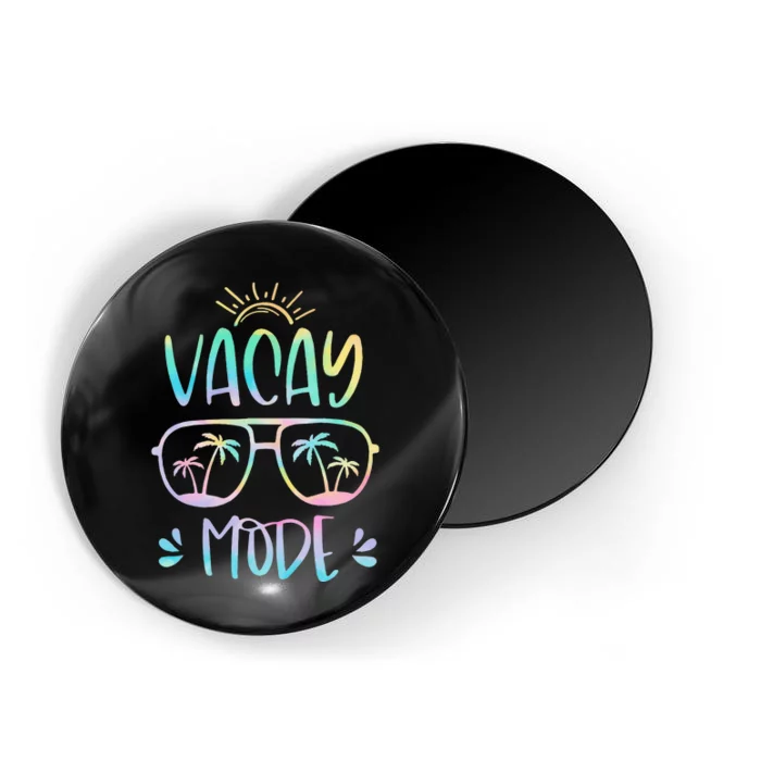 Vacay Mode Cute Vacation Summer Cruise Getaway Holiday Magnet