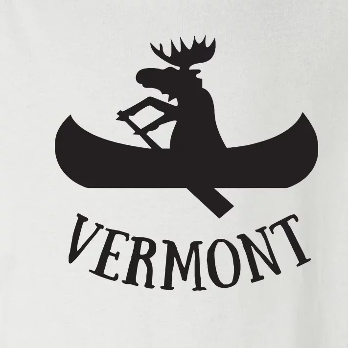 Vermont Moose Canoe Vacation T Toddler Long Sleeve Shirt