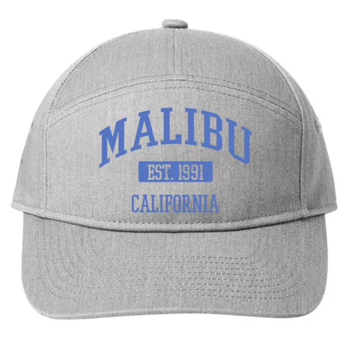 Varsity Malibu California 7-Panel Snapback Hat