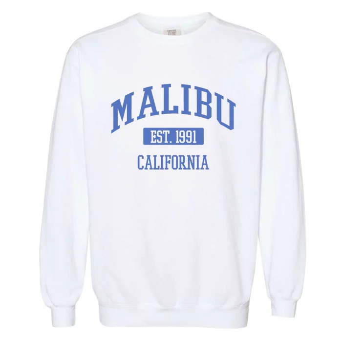 Varsity Malibu California Garment-Dyed Sweatshirt