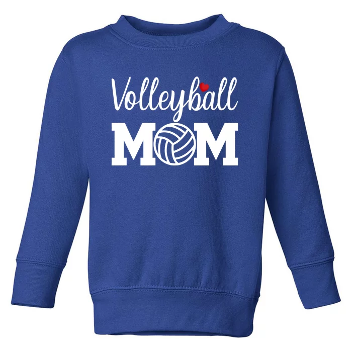 Volleyball Mom Cute Mom Life Volleyball Game Day Cheer Mom Gift Toddler Sweatshirt