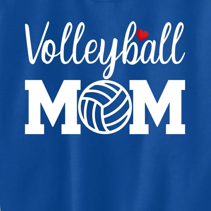 Volleyball Mom Cute Mom Life Volleyball Game Day Cheer Mom Gift Kids Sweatshirt