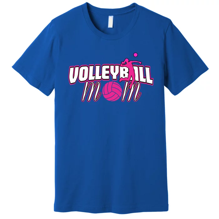 Volleyball Mom Cute Gift Premium T-Shirt