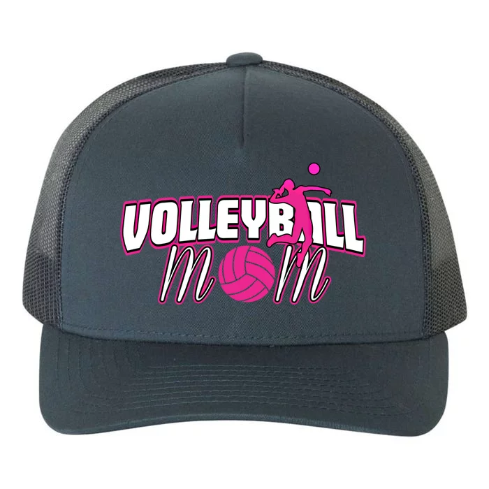 Volleyball Mom Cute Gift Yupoong Adult 5-Panel Trucker Hat