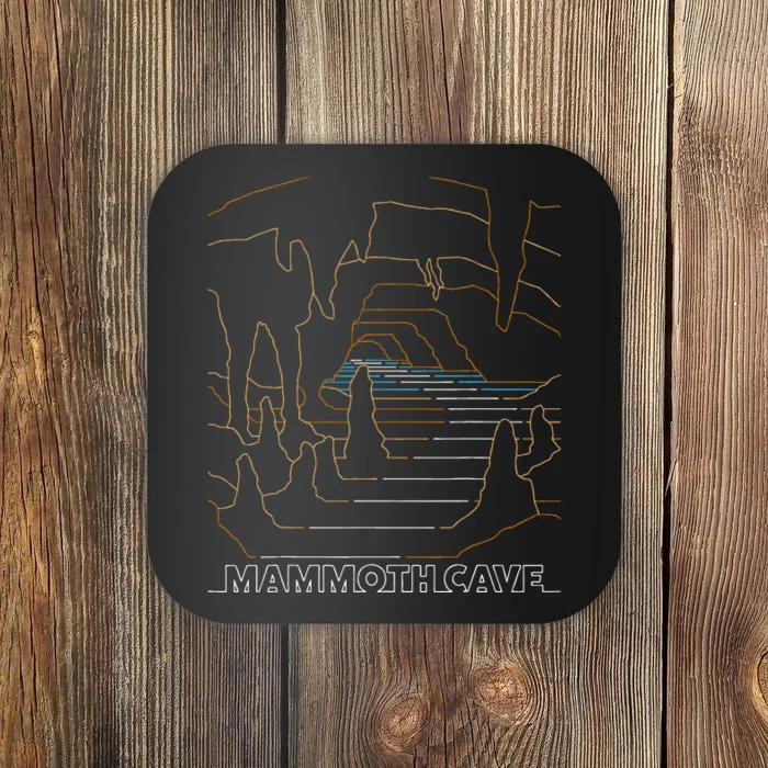 Vintage Mammoth Cave National Park Coaster