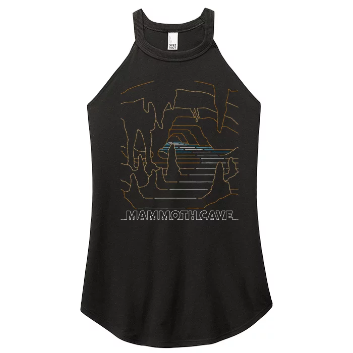 Vintage Mammoth Cave National Park Women’s Perfect Tri Rocker Tank