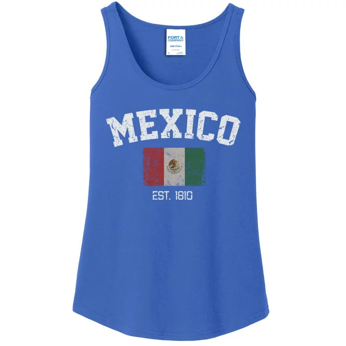 Vintage Mexico City Est 1810 Gift Great Gift Ladies Essential Tank