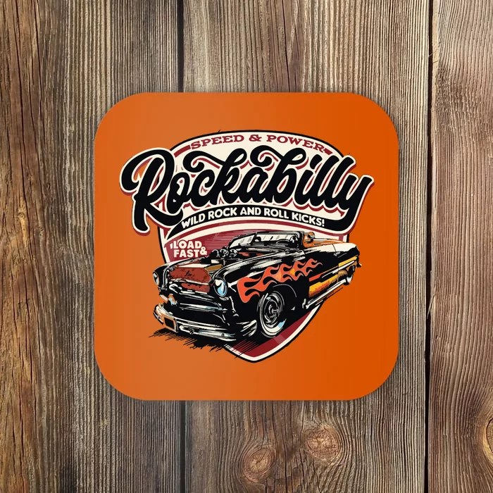 Vintage Muscle Car Graphic Coaster