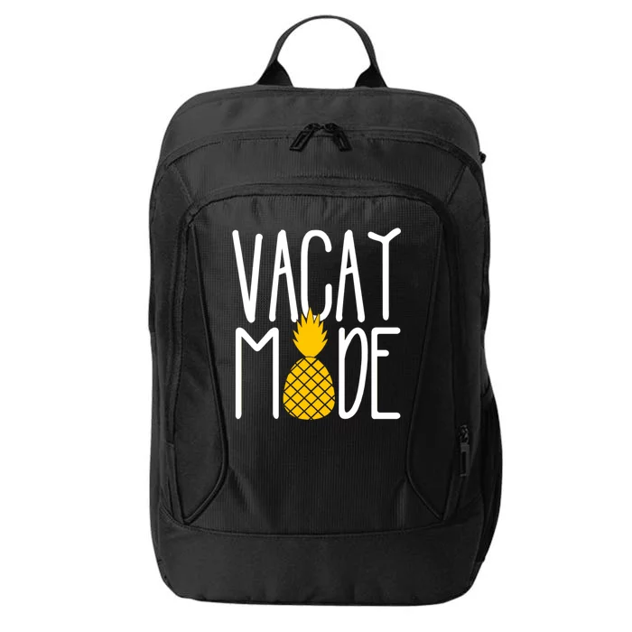 Vacay Mode Cute Pineapple City Backpack