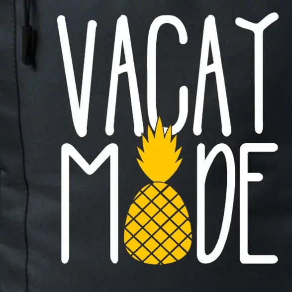 Vacay Mode Cute Pineapple Daily Commute Backpack