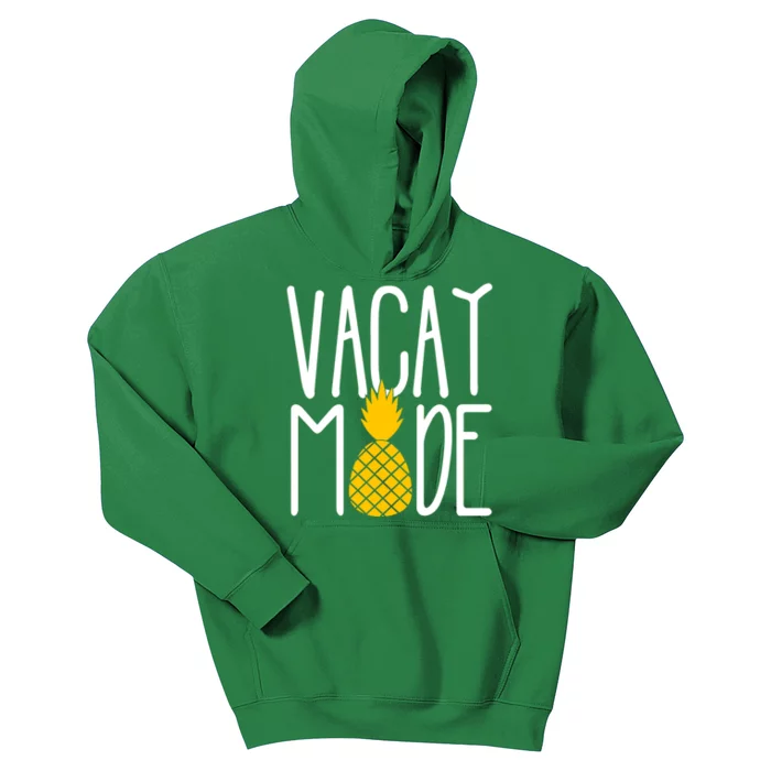 Vacay Mode Cute Pineapple Kids Hoodie