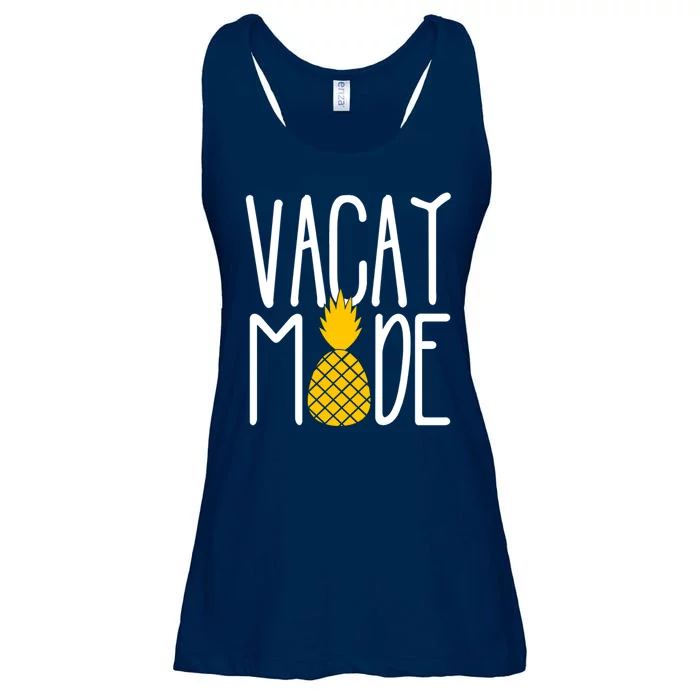 Vacay Mode Cute Pineapple Ladies Essential Flowy Tank