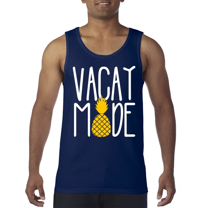 Vacay Mode Cute Pineapple Tank Top