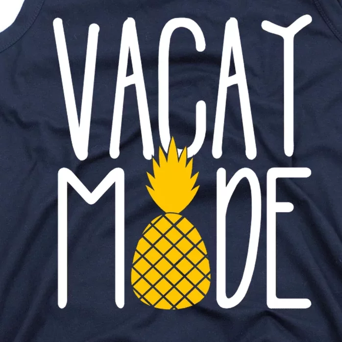 Vacay Mode Cute Pineapple Tank Top