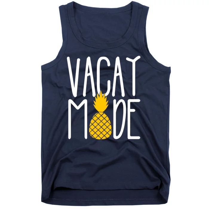 Vacay Mode Cute Pineapple Tank Top