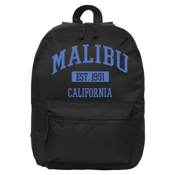 Varsity Malibu California 16 in Basic Backpack