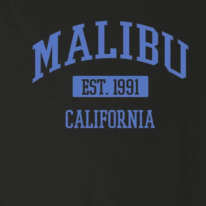 Varsity Malibu California Toddler Long Sleeve Shirt