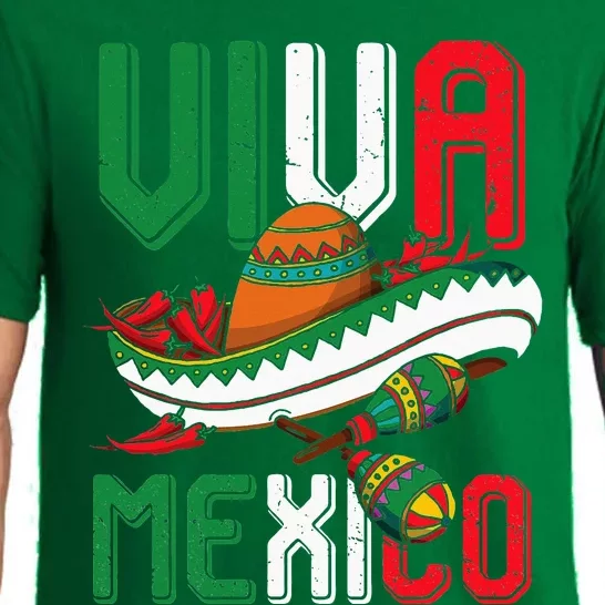 Viva Mexico Cinco De Mayo Pajama Set