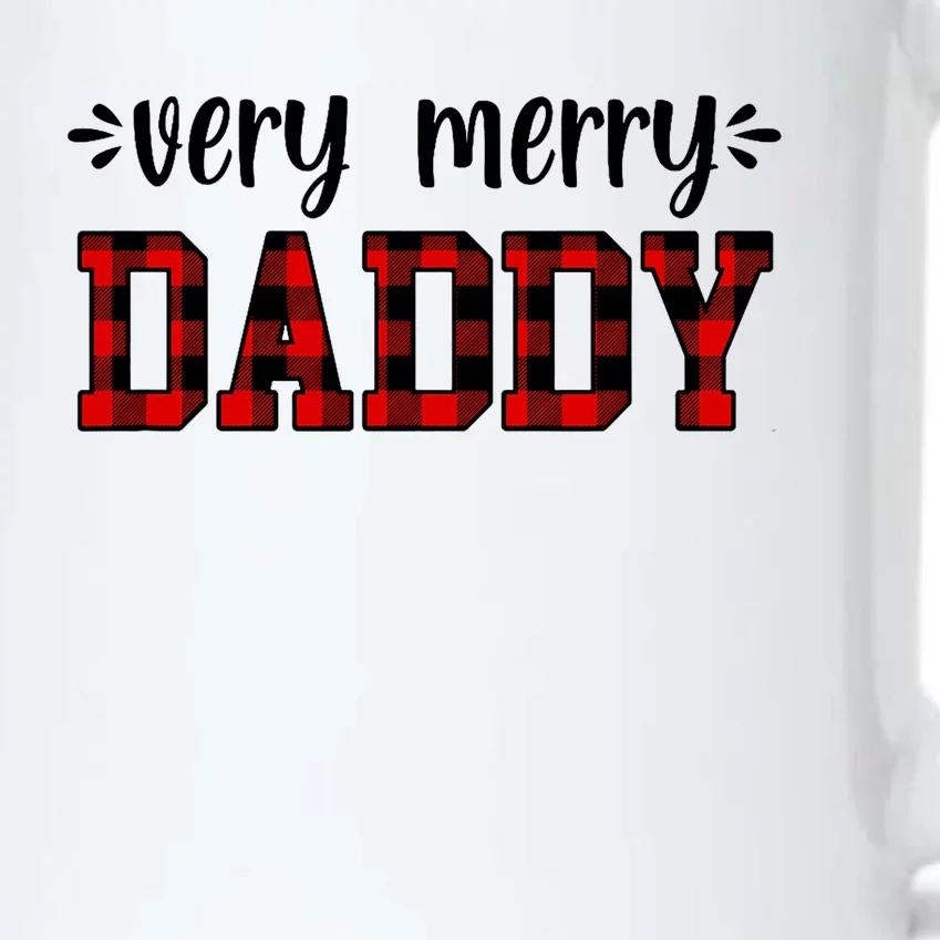 Very Merry Daddy Christmas Holiday Dad Family Time Winter Black Color Changing Mug