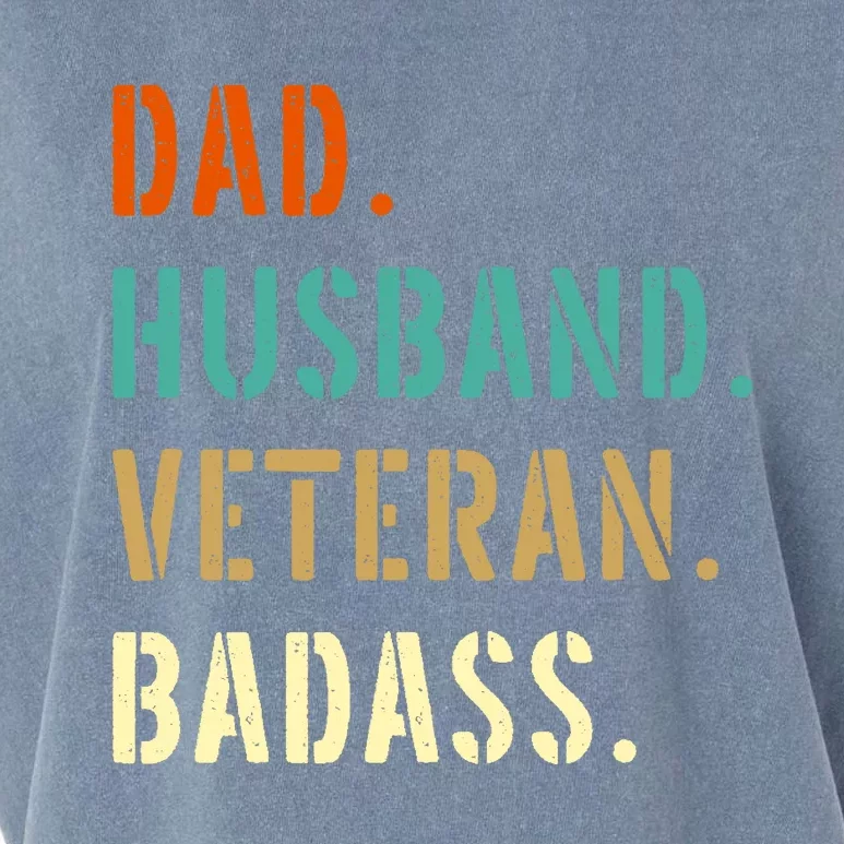 Veteran Military Dad Gifts From Daughter Son Wife Garment-Dyed Women's Muscle Tee