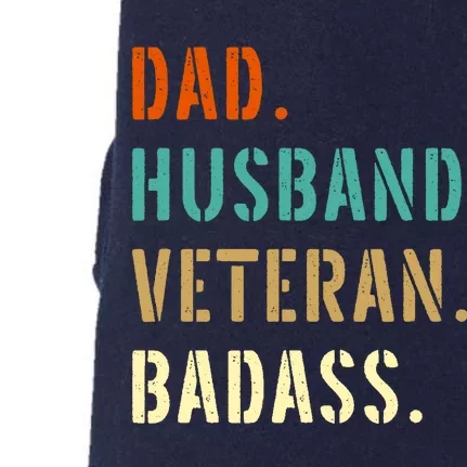 Veteran Military Dad Gifts From Daughter Son Wife Doggie 3-End Fleece Hoodie