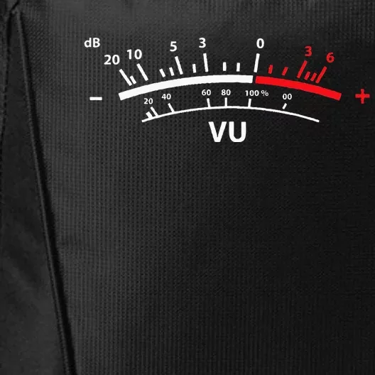 VU Meter dB DJ City Backpack