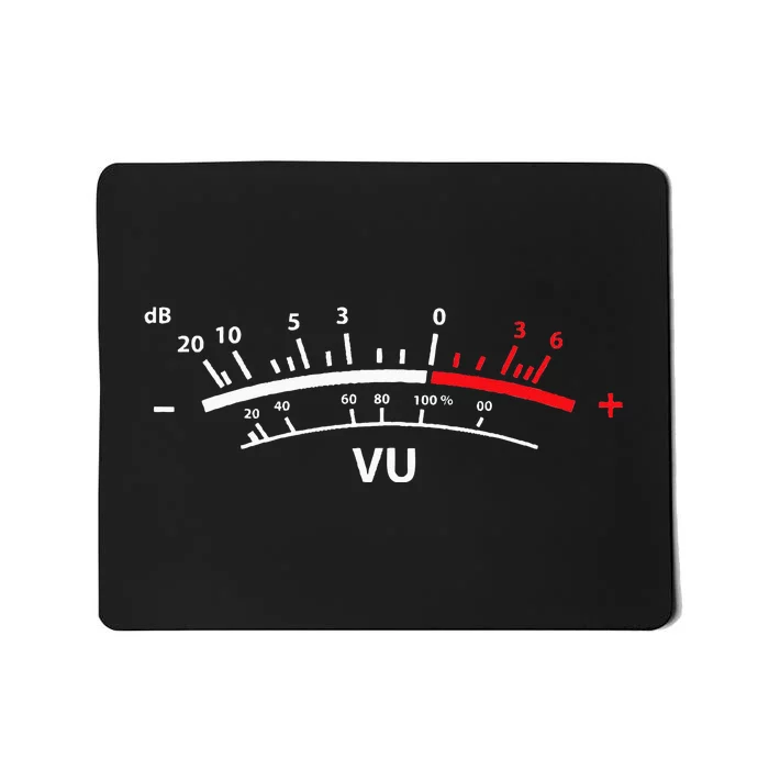 VU Meter dB DJ Mousepad