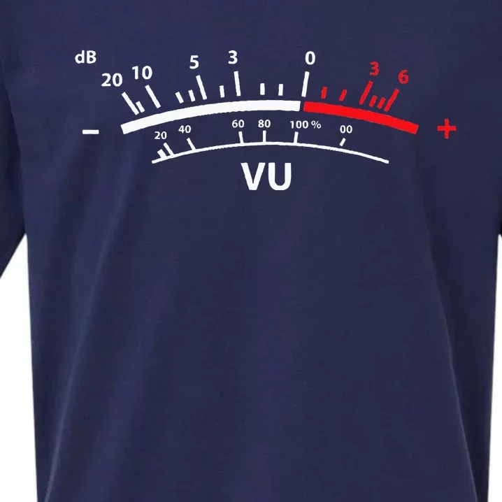 VU Meter dB DJ Sueded Cloud Jersey T-Shirt