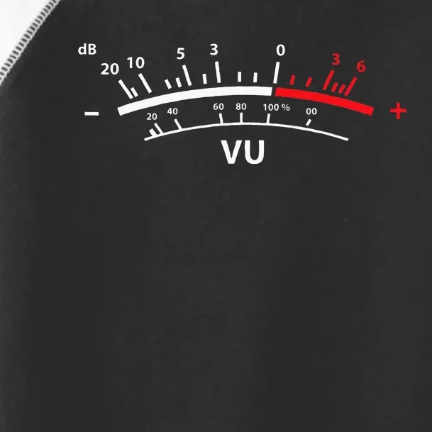 VU Meter DB DJ Toddler Fine Jersey T-Shirt