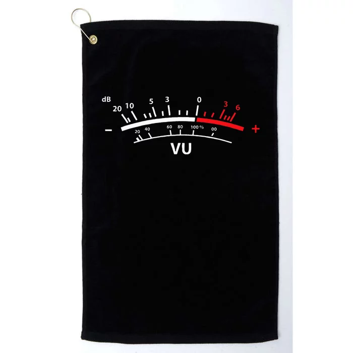 VU Meter DB DJ Platinum Collection Golf Towel