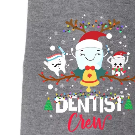 Very Merry Dental Crew Dentist Christmas Funny Tooth Costume Gift Doggie 3-End Fleece Hoodie