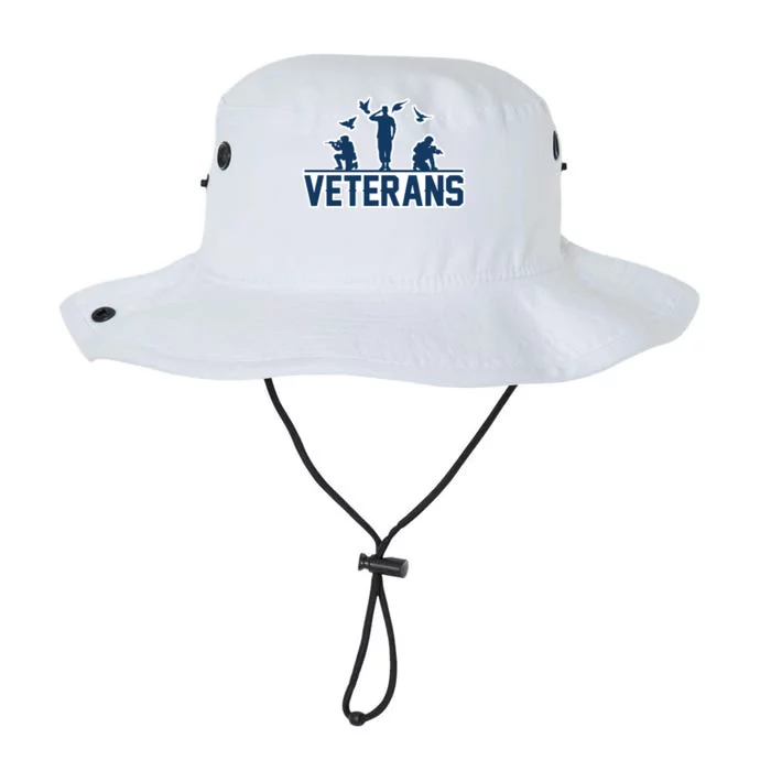 Veterans Memorial Day Gift Patriot Legacy Cool Fit Booney Bucket Hat