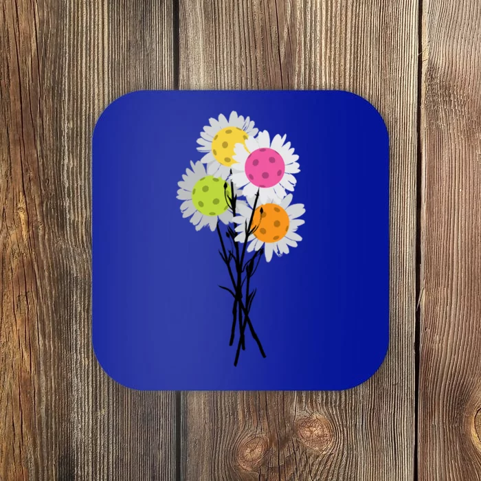 ValentineS MotherS Day Pickleball Flower Bouquet Pretty Gift Coaster