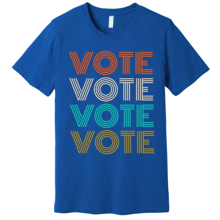 Vintage Midterm Elections Vote Cool Gift Mid Term Gift Premium T-Shirt