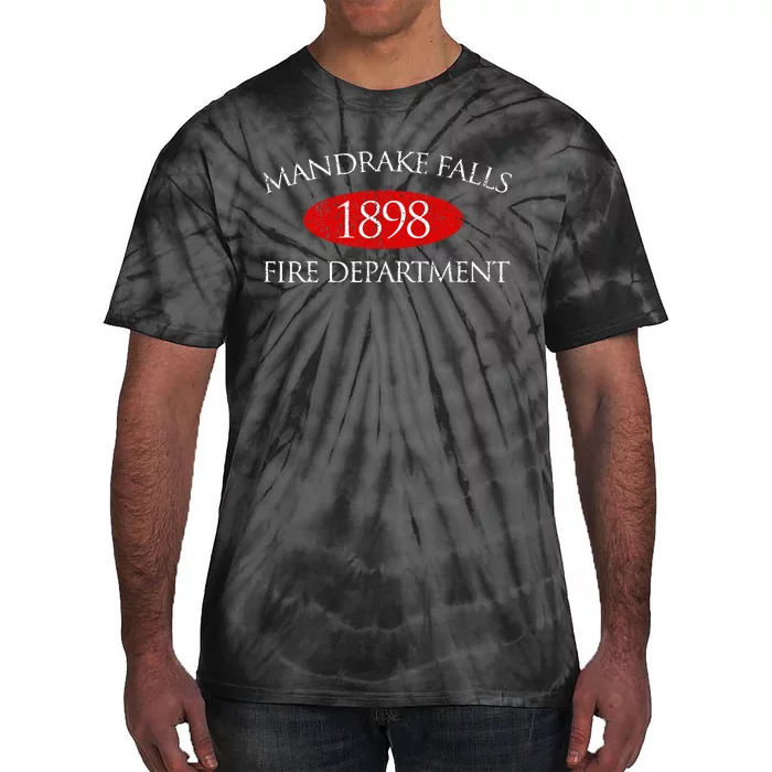 Vintage Mandrake Falls Fire Department Tie-Dye T-Shirt