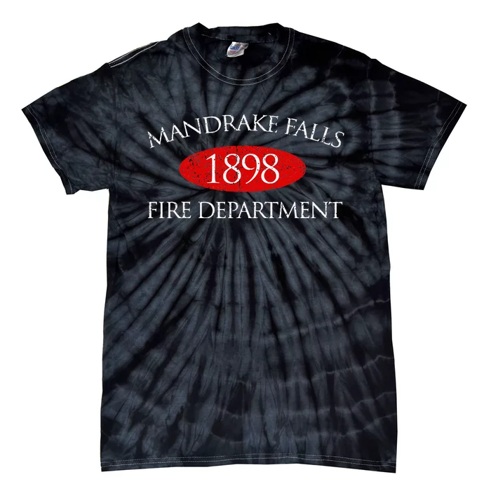 Vintage Mandrake Falls Fire Department Tie-Dye T-Shirt