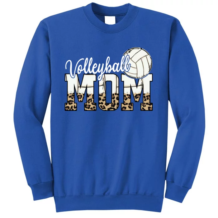 Volleyball Mom Funny Gift Funny Ball Mom Cute Letter Funny Gift Tall Sweatshirt