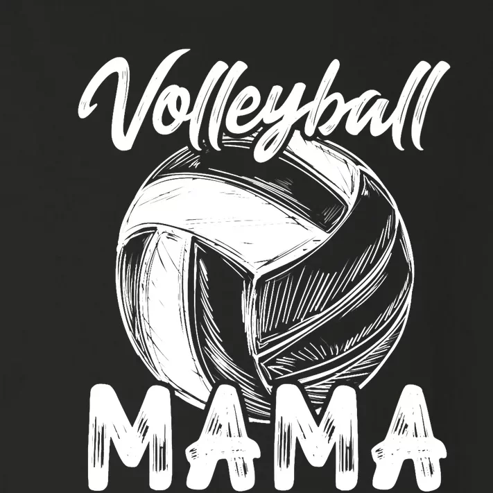 Volleyball Mama For Wo Family Matching Players Team Mom Toddler Long Sleeve Shirt