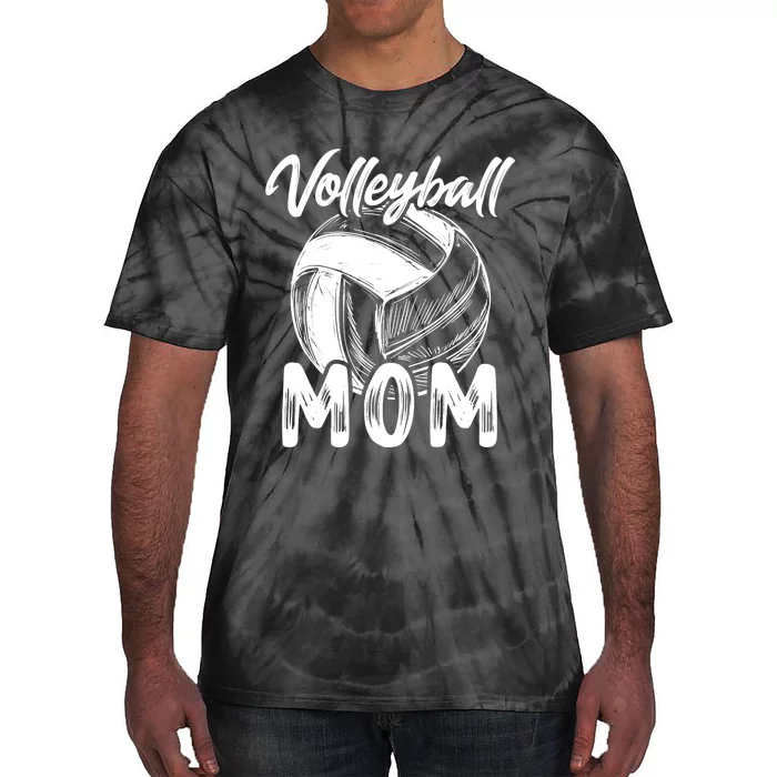 Volleyball Mom For Wo Family Matching Players Team Mommy Tie-Dye T-Shirt