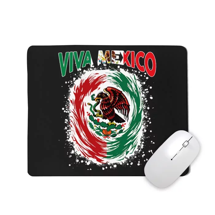 Viva Mexico Flag Mexican Independence Day Gift Mousepad