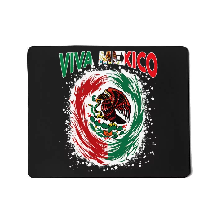 Viva Mexico Flag Mexican Independence Day Gift Mousepad