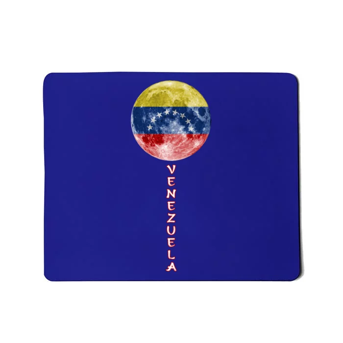 Venezuela Moon Flag Pride Venezuelan Flag Roots Souvenir Gift Mousepad