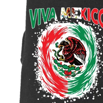 Viva Mexico Flag Mexican Independence Day Doggie 3-End Fleece Hoodie