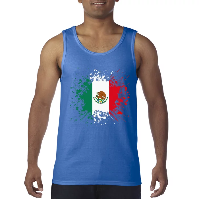 Vintage Mexican Flag Mexico Tank Top