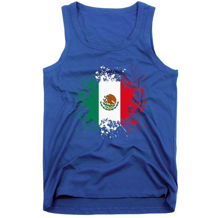 Vintage Mexican Flag Mexico Tank Top