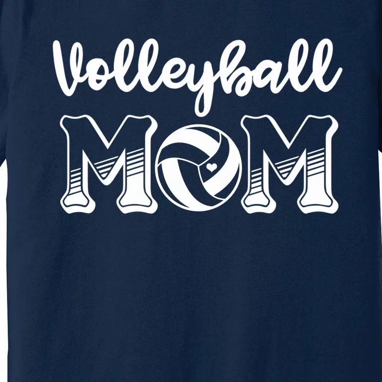 Volleyball Mom Gift For Lover Premium T-Shirt