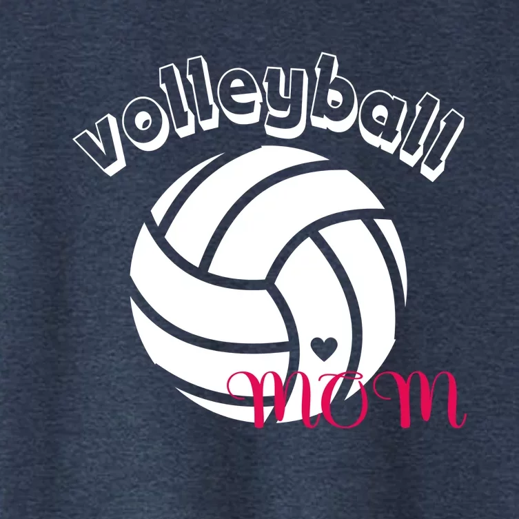 Volleyball Mom Gift Women's Crop Top Tee